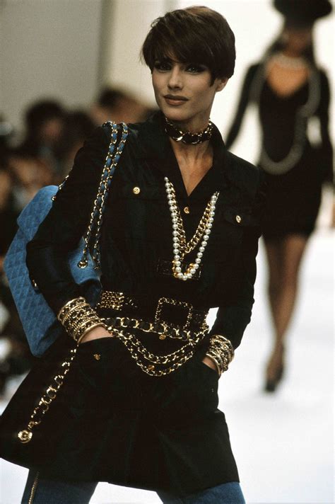 chanel fall 1991|karl lagerfeld chanel collection.